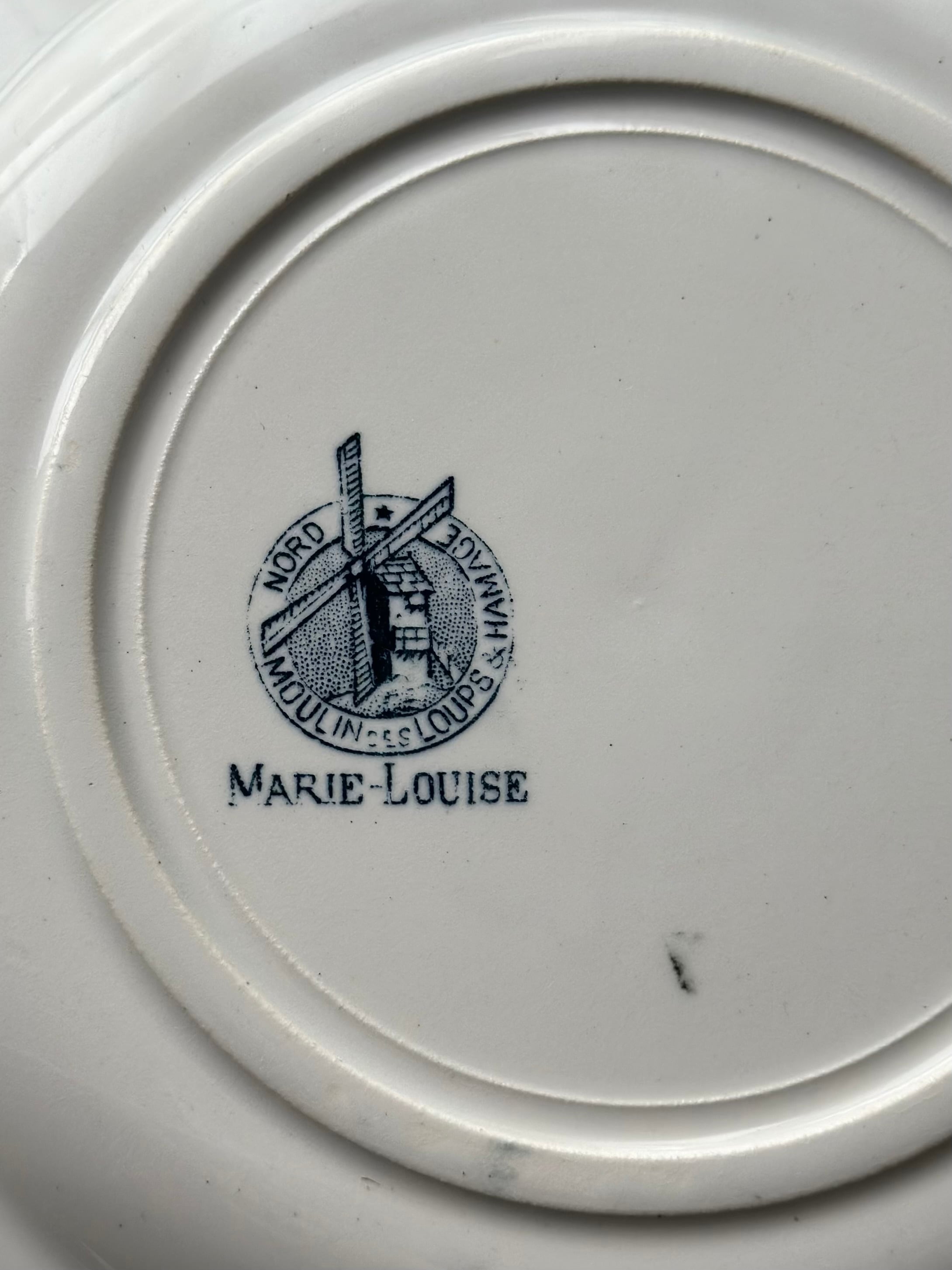 Saint amand サンタマン / “Marie Louise” マリールイーズの平皿