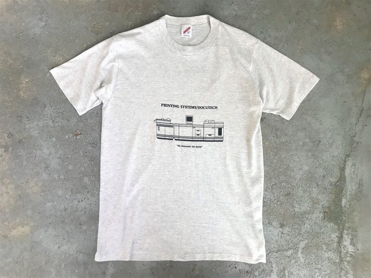 80s ZEROX "DOCUTECH PRINTING SYSTEM" T-shirt
