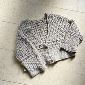[Pattern] クロシェカーディガン
