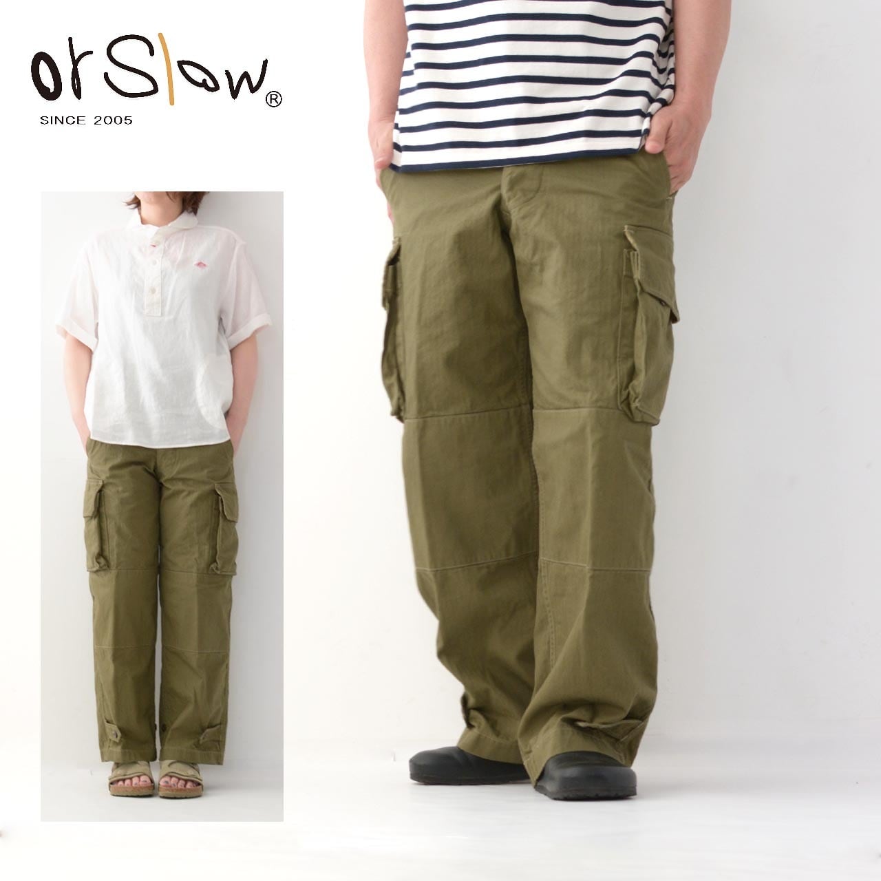 orslow[オアスロウ] M-47 FRENCH ARMY CARGO PANTS (UNISEX) [03-5247