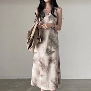 タイダイ柄キャミソールワンピース　A2071