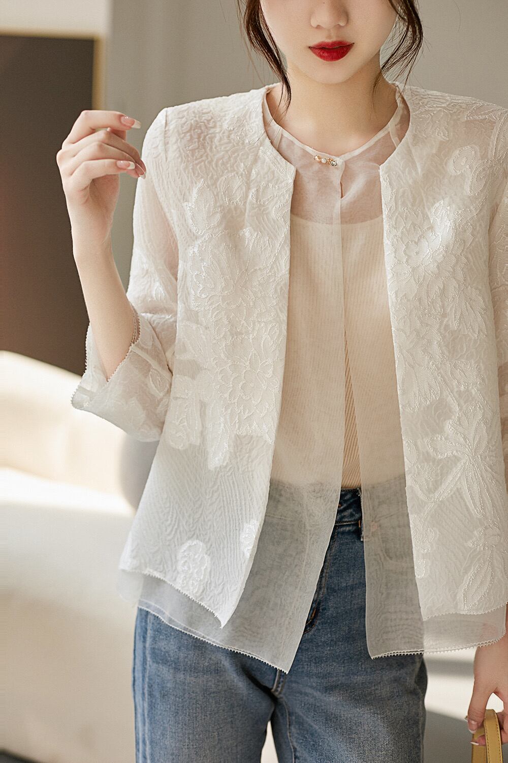 初回送料無料 新作レディースファッション カジュアル オシャレ カーディガン トップス