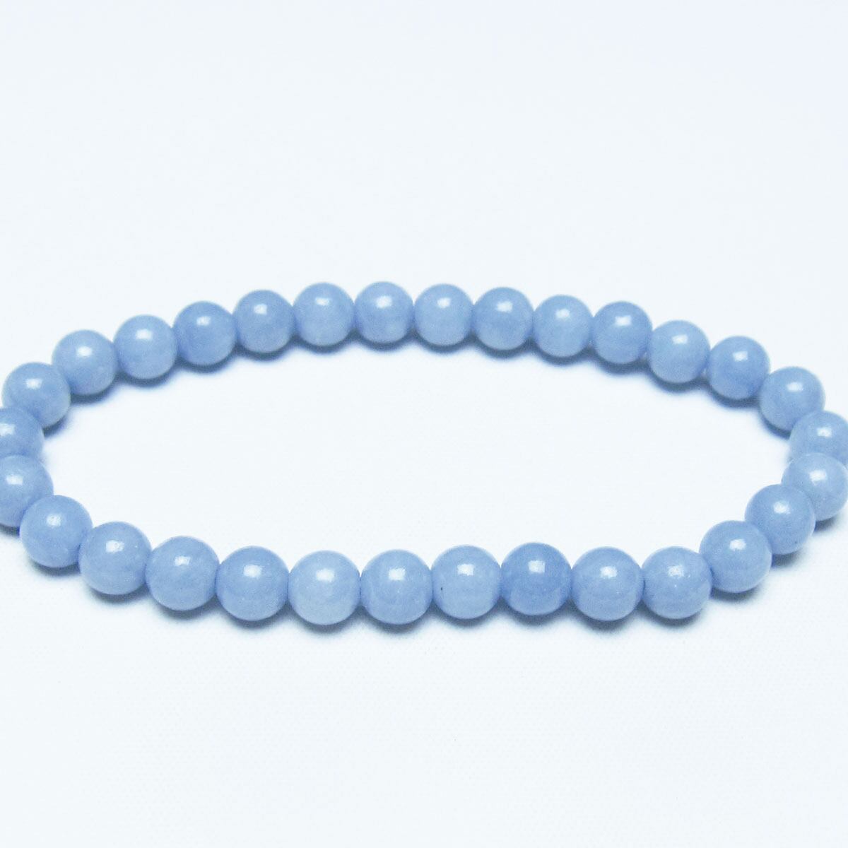 エンジェライト ブレスレット 6mm 一点物 メール便可 111-49495