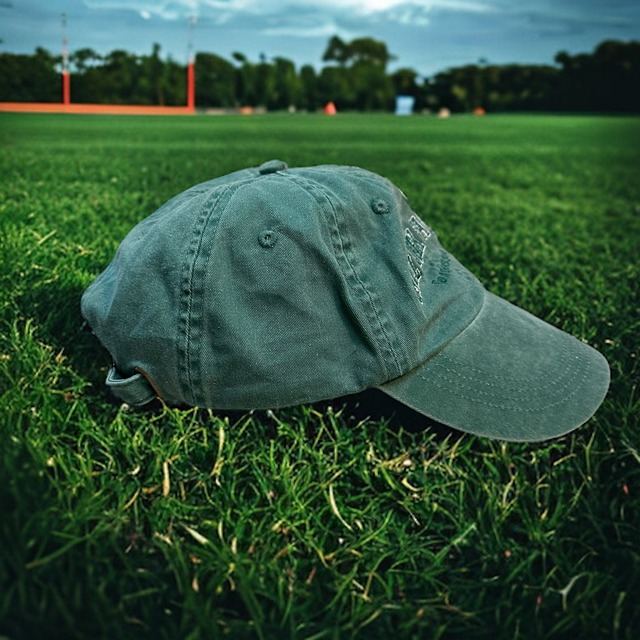 【LADIES&KIDS】vintage like green cap size:FREE