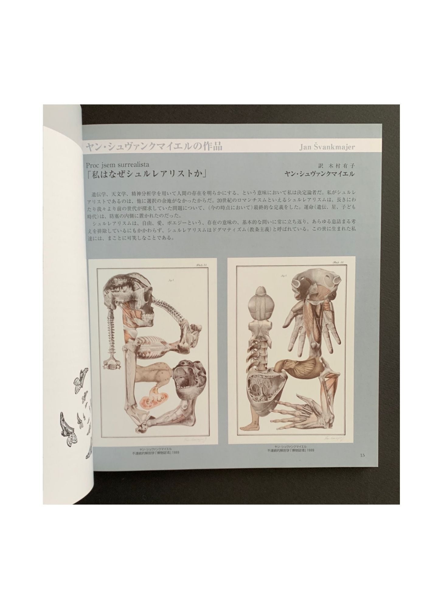 ヤン・シュヴァンクマイエル マックス・エルンスト 上原木呂 魔術