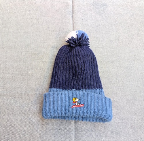 80s snoopy flying ace beanie ボンボン付き 小岩店
