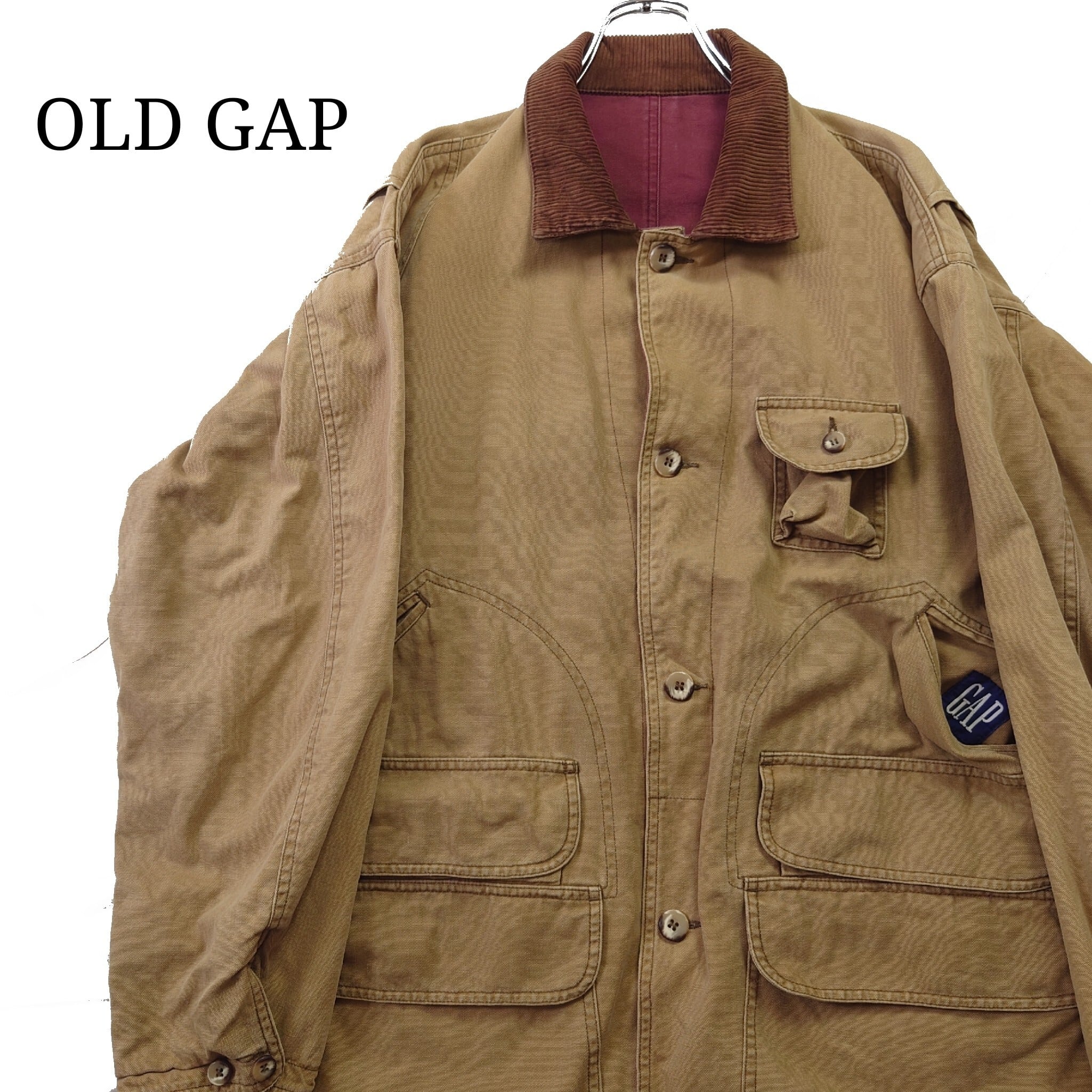 90s デッドストック old gap オールドギャップ リバーシブル ブルゾン