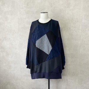 Wide-PO PW (navy/black)【カクレミ】