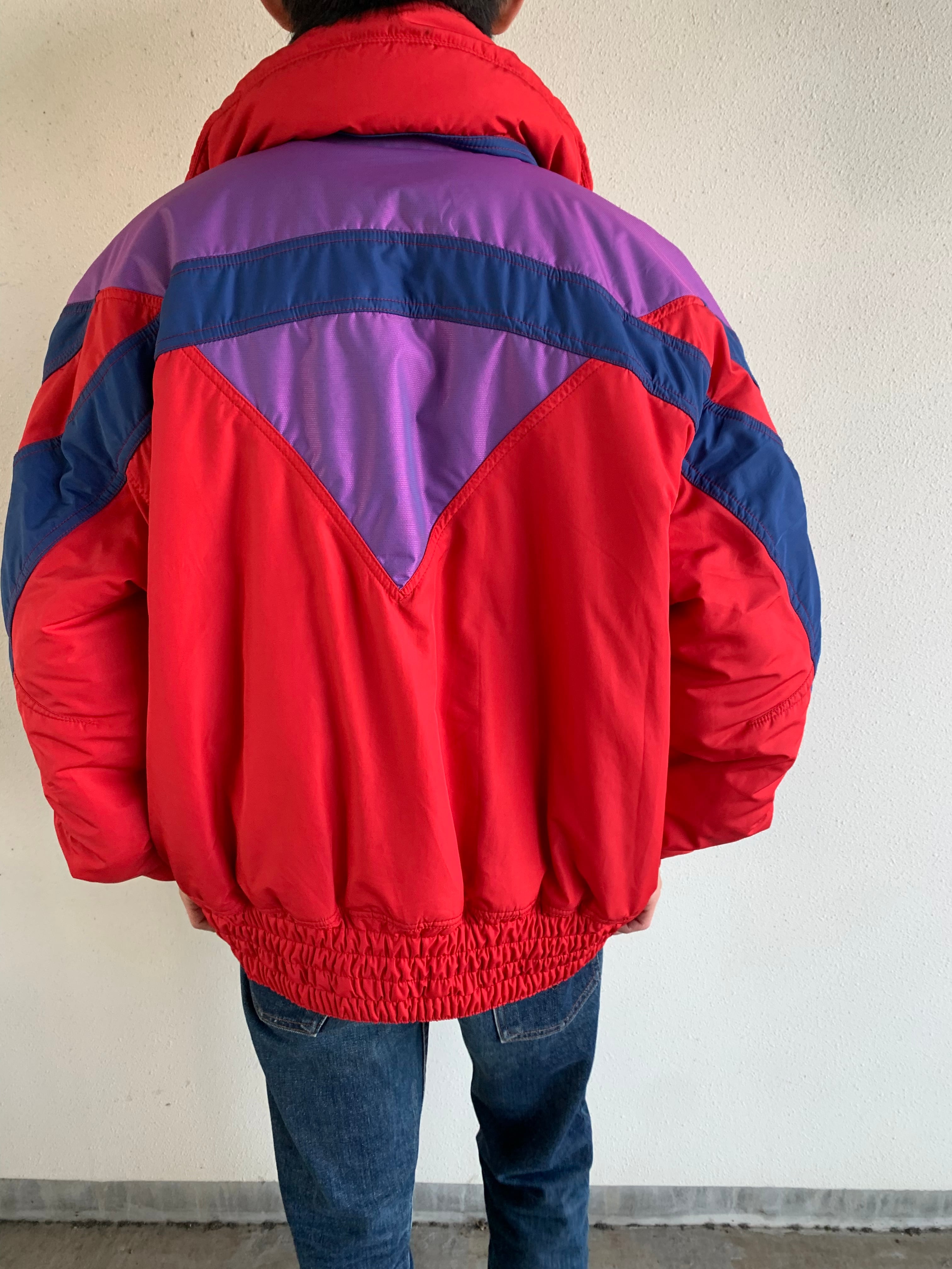 EURO ellesse ski jacket thermore red ユーロ エレッセ スキー