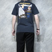 87's F-14 tomcat print tee