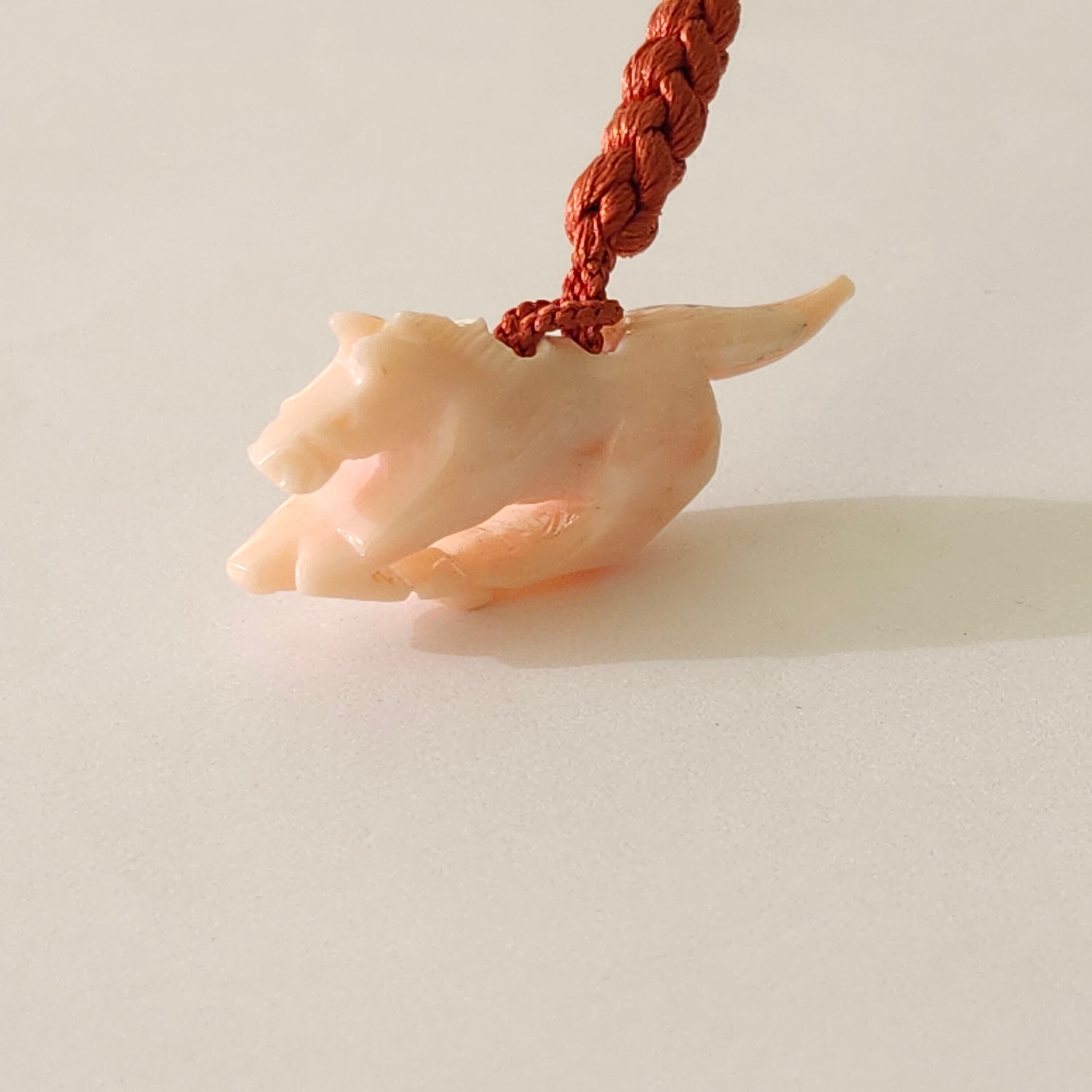 馬の根付 【商品紹介動画が商品説明からご覧いただけます】 | 清岡珊瑚店