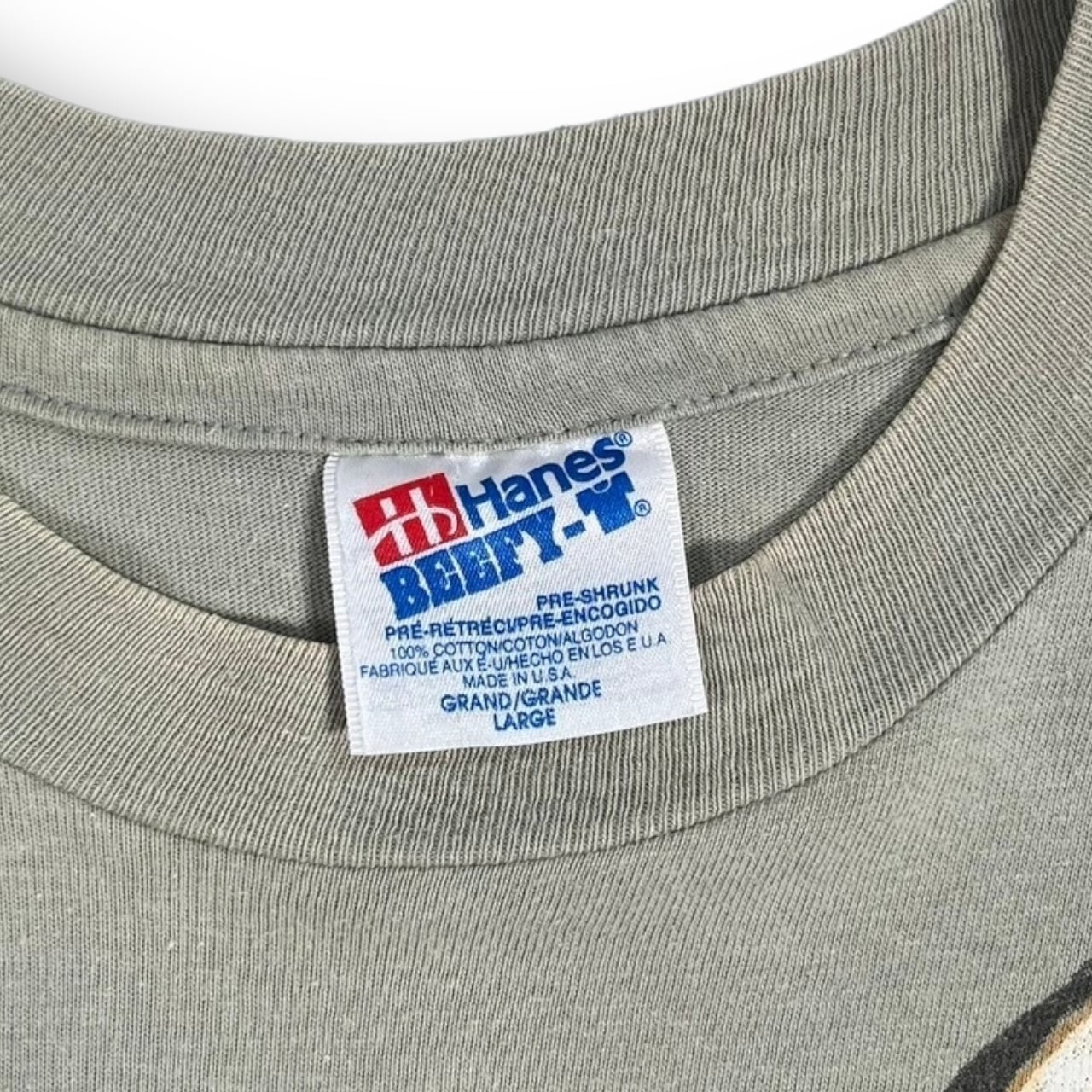 90's “HARLEQUIN NG” Print Tee Made in USA | RENGA CLOTHING STORE