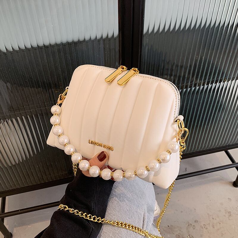 スタイルパールチェーン レッド 真珠 Tiancai_Wing_Bag54899183882