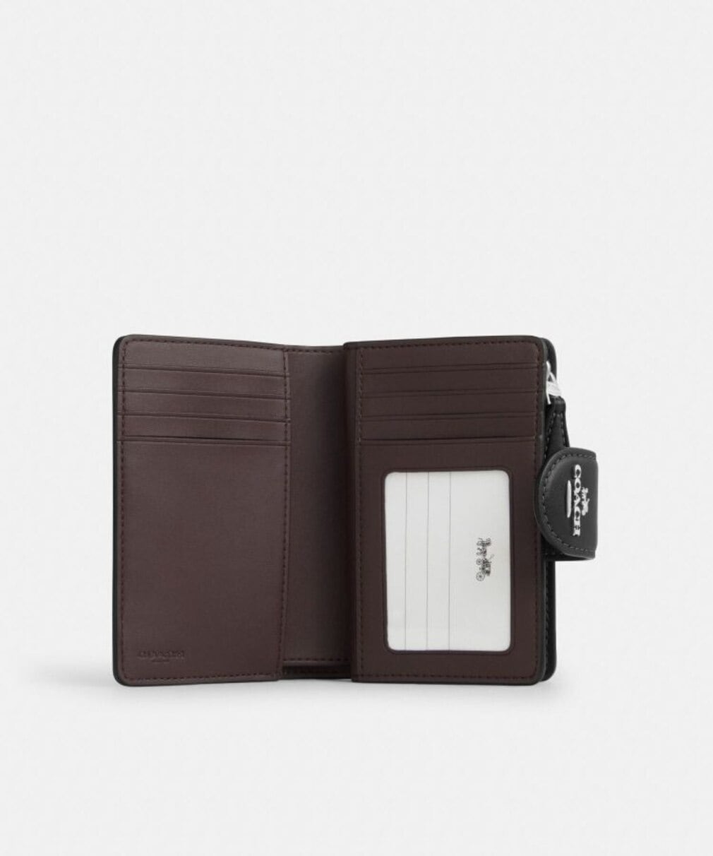 COACH（コーチ）/WALLET 2つ折り財布/ミディアム コーナー ジップ