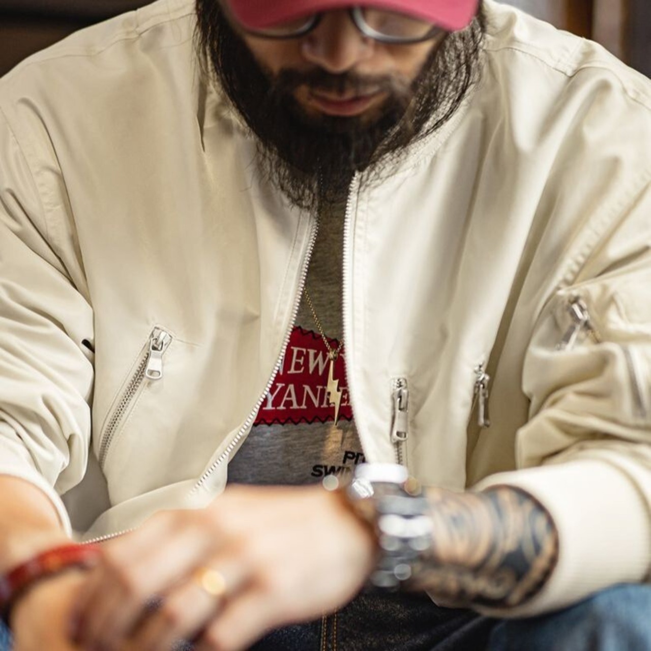 L2B Pilot White Jacket / L2B パイロット ホワイト ジャケット