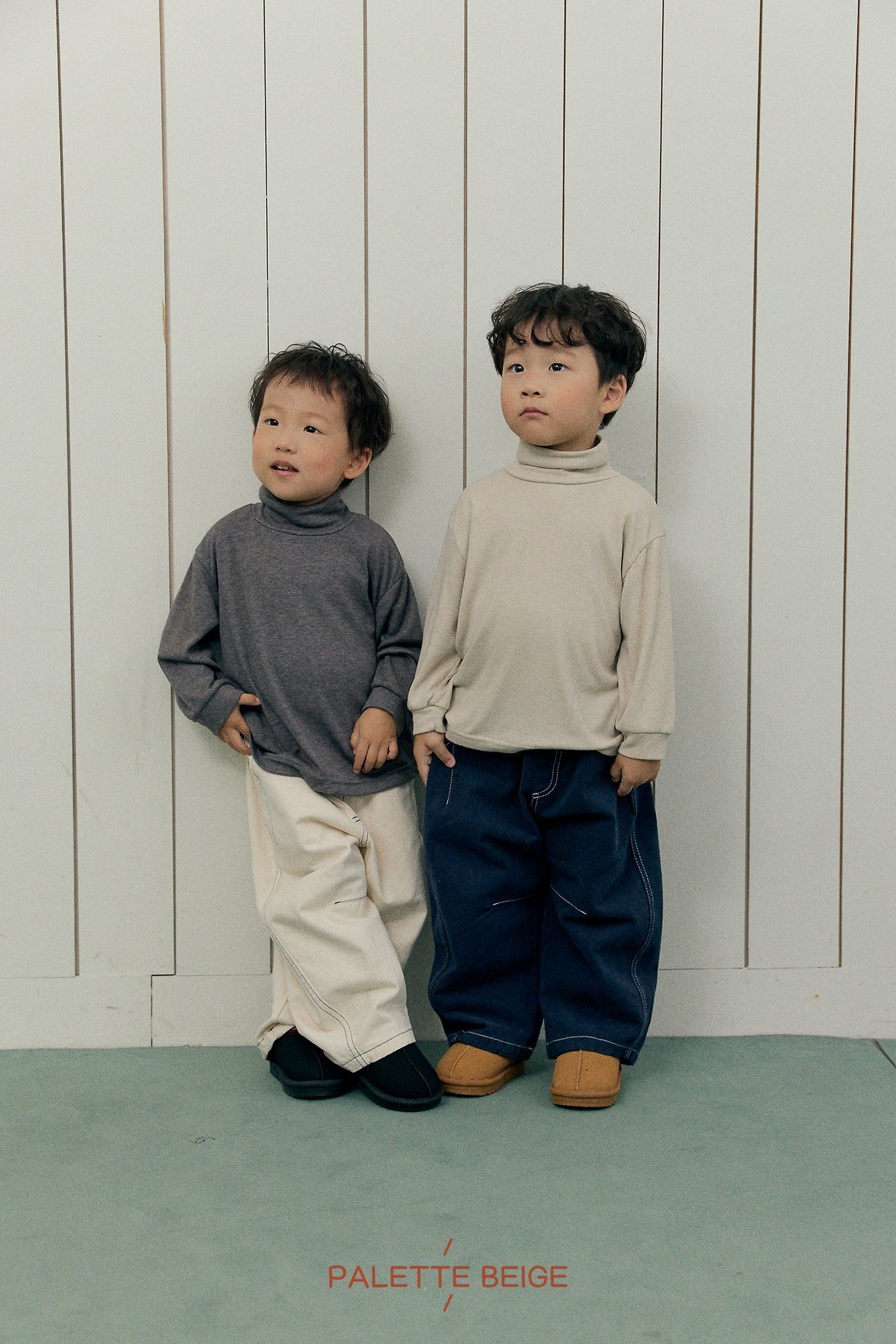 the beige［取寄］loose tutle neck tee 26winter