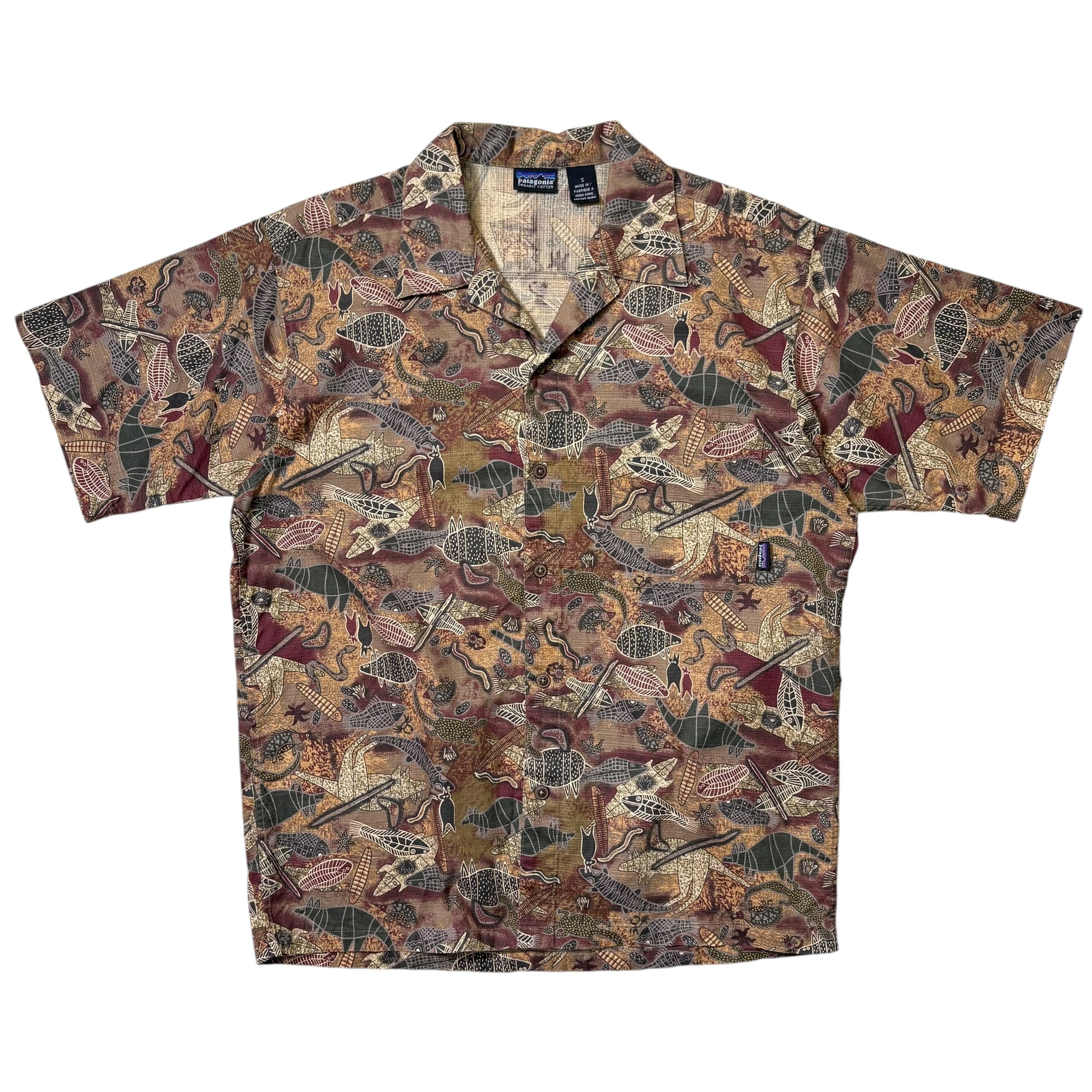 patagonia パタゴニア ACシャツ ハワイアンシャツ アロハ ドラゴン