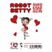 ROBOT BETTY（ロボットベティー）ステッカー「Ⅳ 赤ドレス」