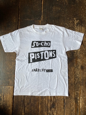 SO-CHO PISTONS  NEW T-SHIRTS  White L-size