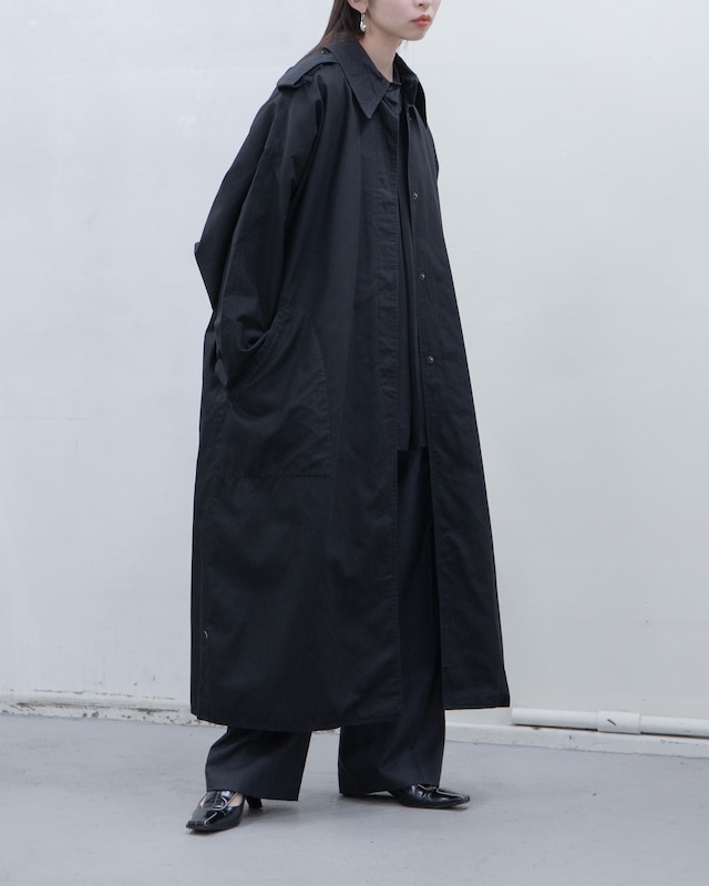 1980s ramosport - cotton long coat