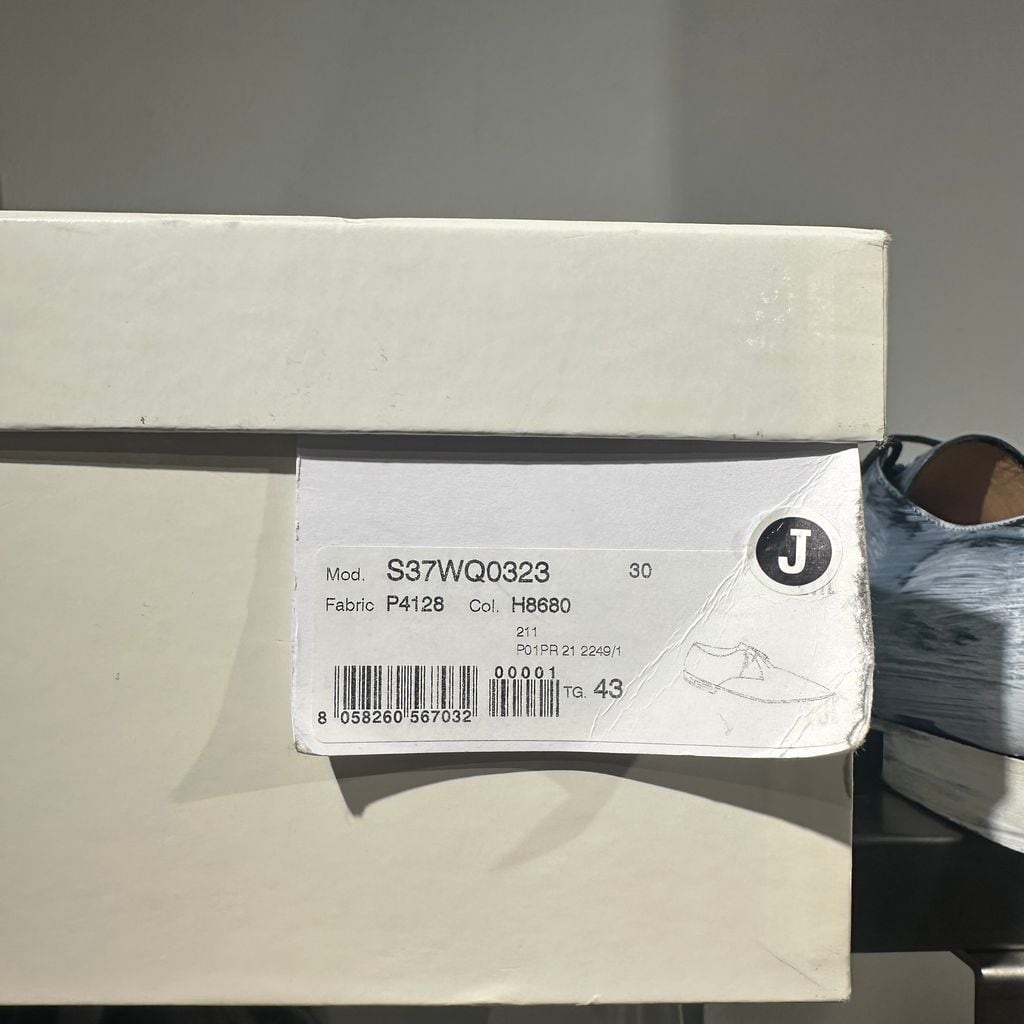 Maison Margiela メゾンマルジェラ 21SS Leather Dress Shoes ペンキ