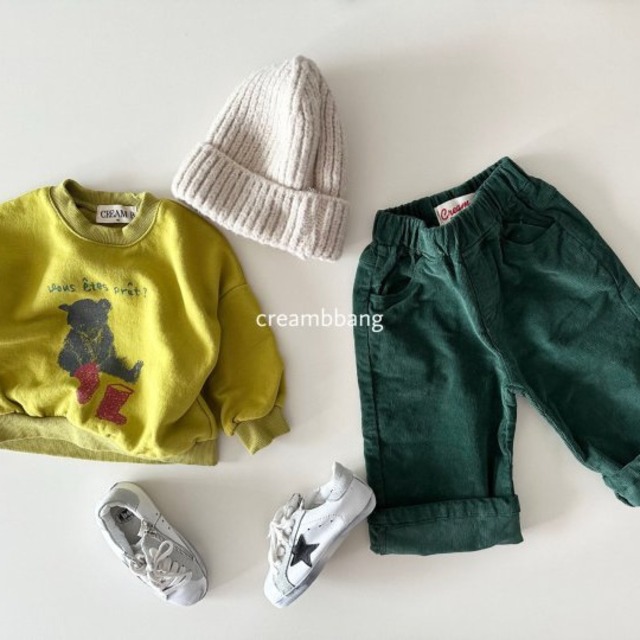 赤い長靴トレーナー 【creambbang】