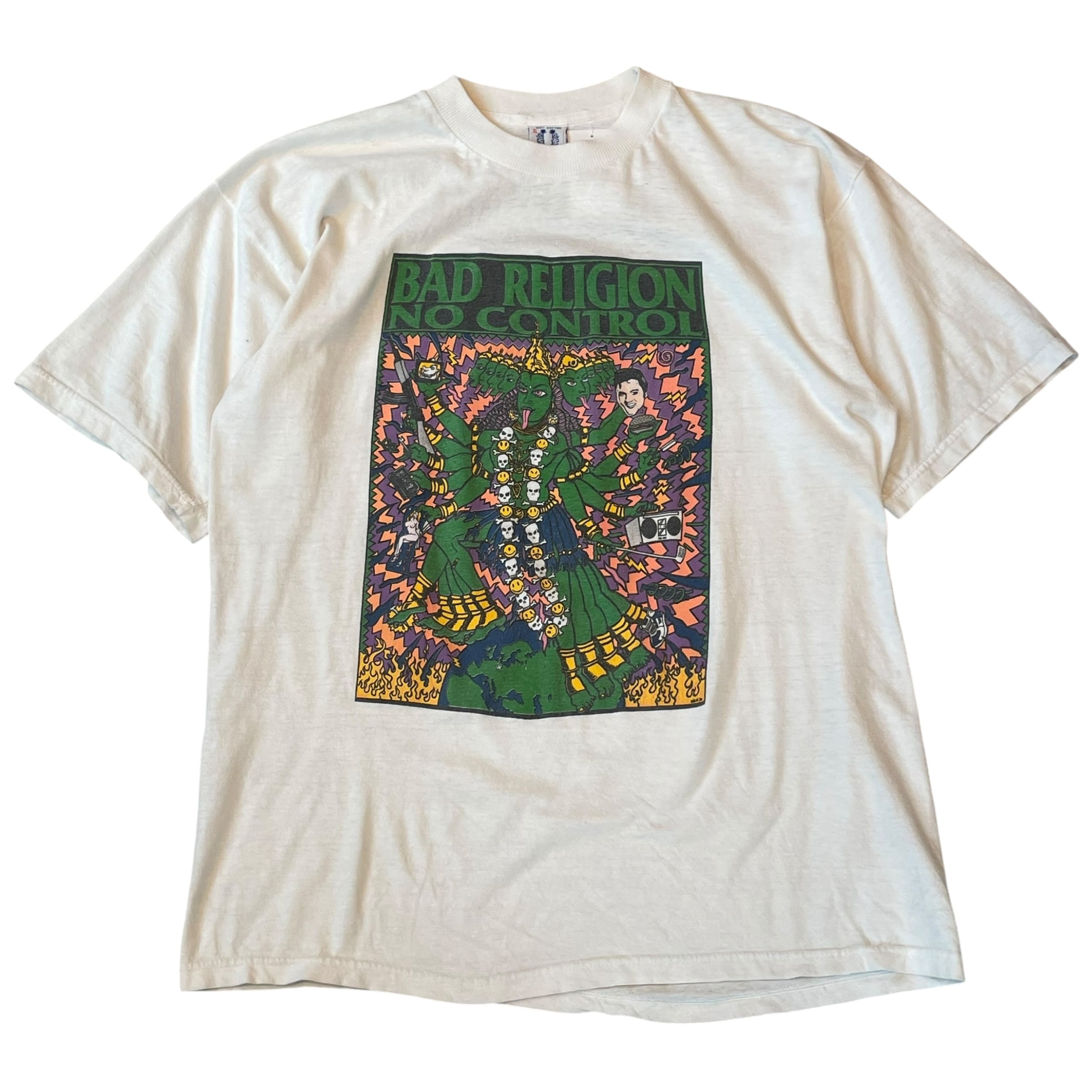 Special!!! 1990s BAD RELIGION "NO CONTROL" artwork by KOZIK T-shirt