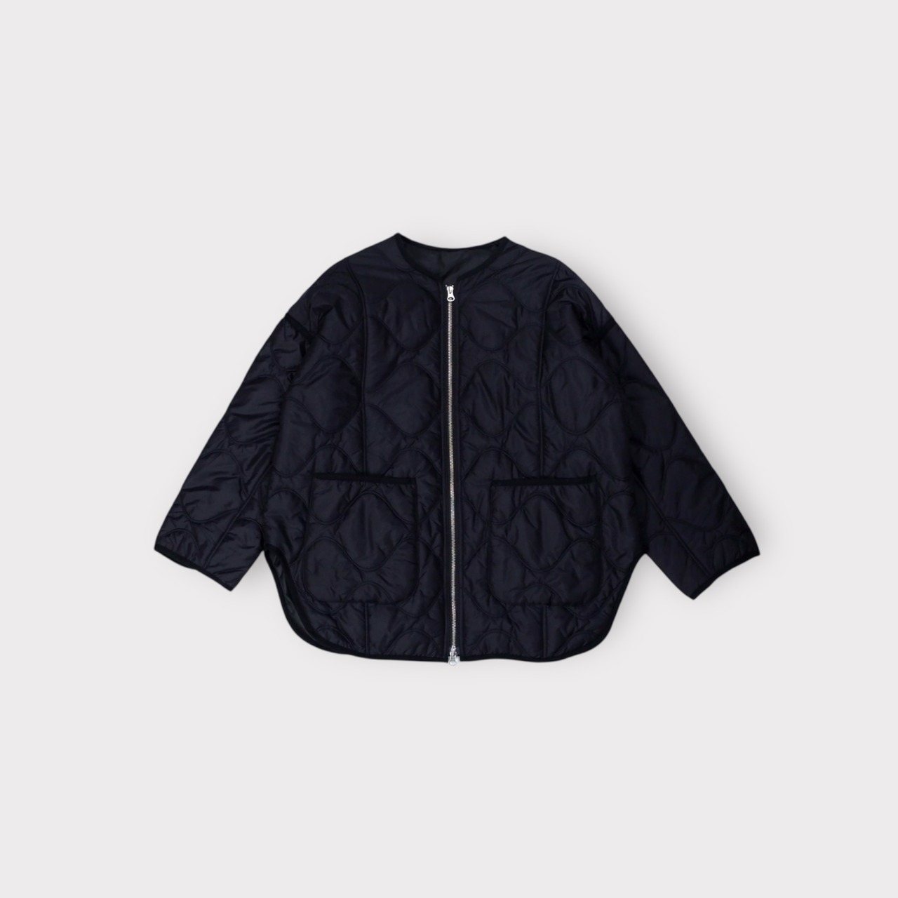 BEAUTY&YOUTH【ナイロンヘチマキルティング オーバージャケット】