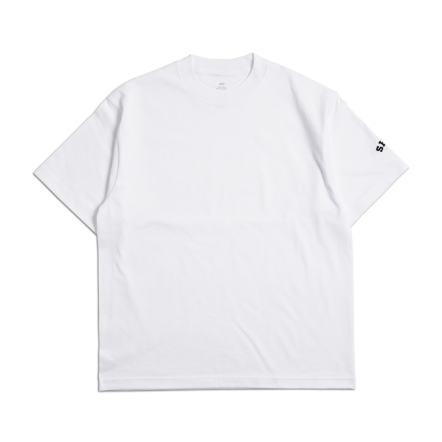 siii "SHYM" SLEEVE LOGO S/S TEE WHITE