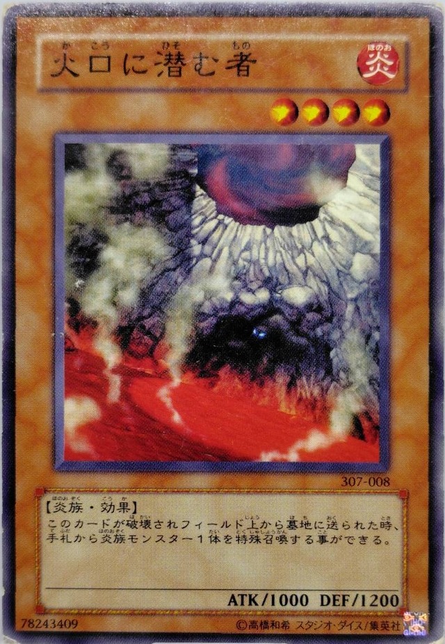 火口に潜む者【307-008】[N]