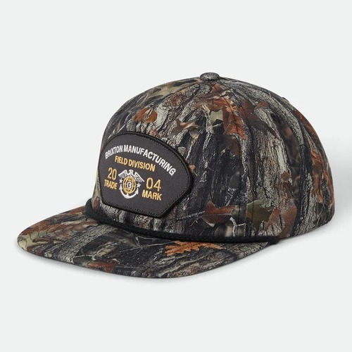BRIXTON DIVISION NP MP SNAPBACK 「TREE CAMO」