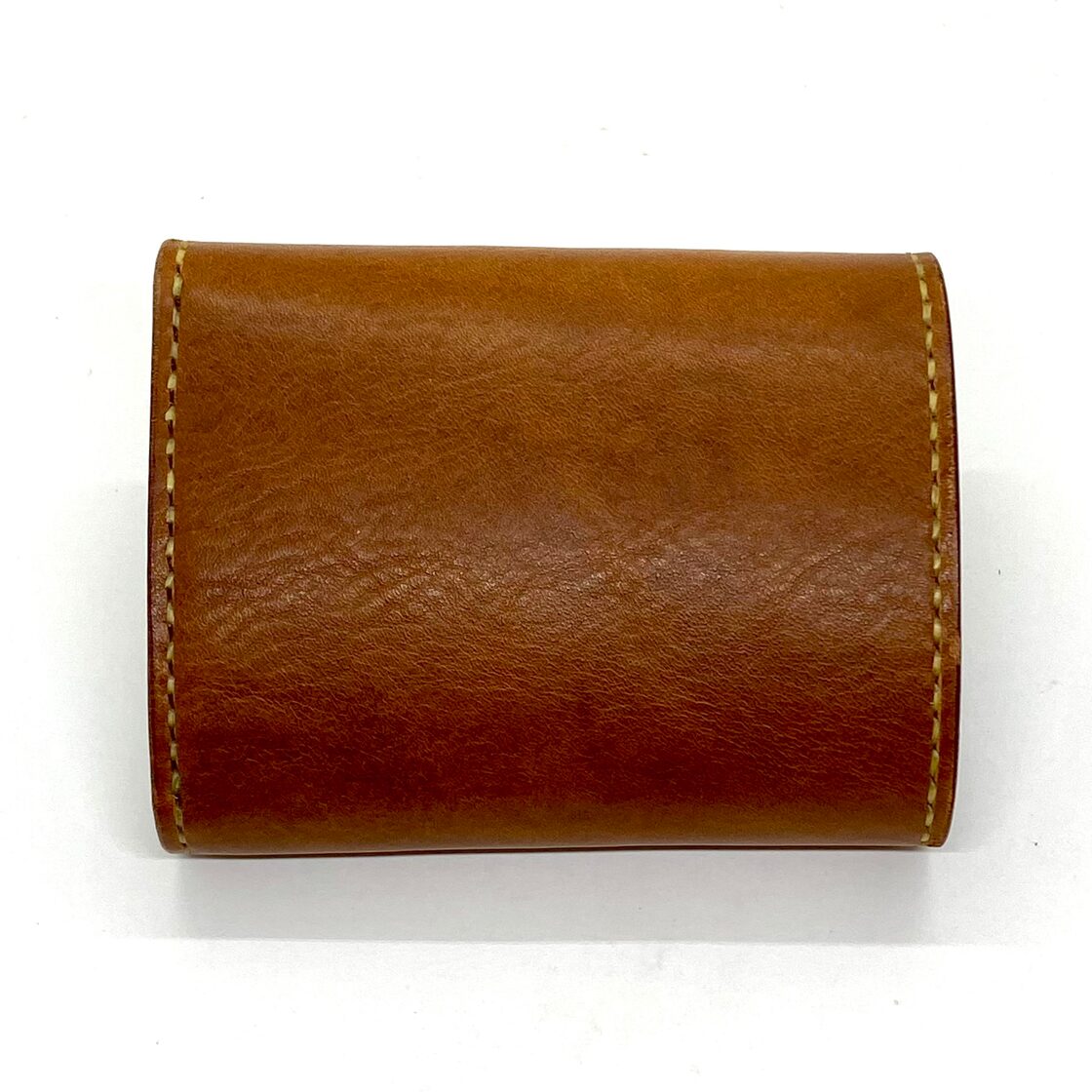 即納☆送料無料】本革レザーウォレット ショート 財布 フラワーコンチョxアポロカスタム 赤茶 三つ折り財布 | Pay ID