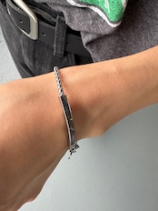 カーブラインボックスブレスレット