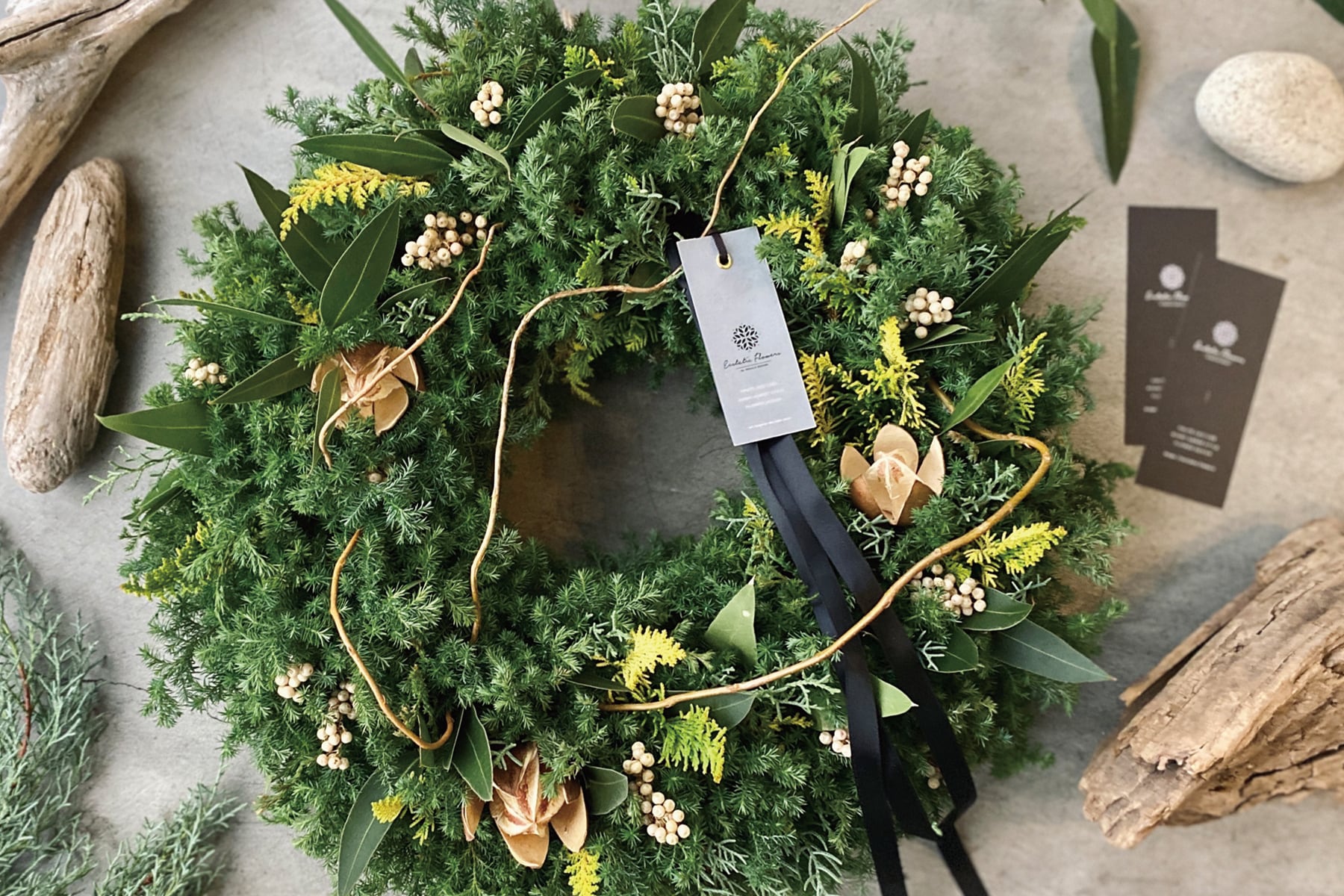 CHRISTMAS WREATH 20cm