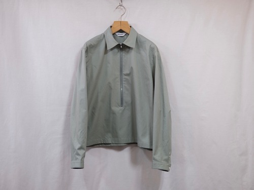 DIGAWEL” Zip P/O Shirt Moss Green”