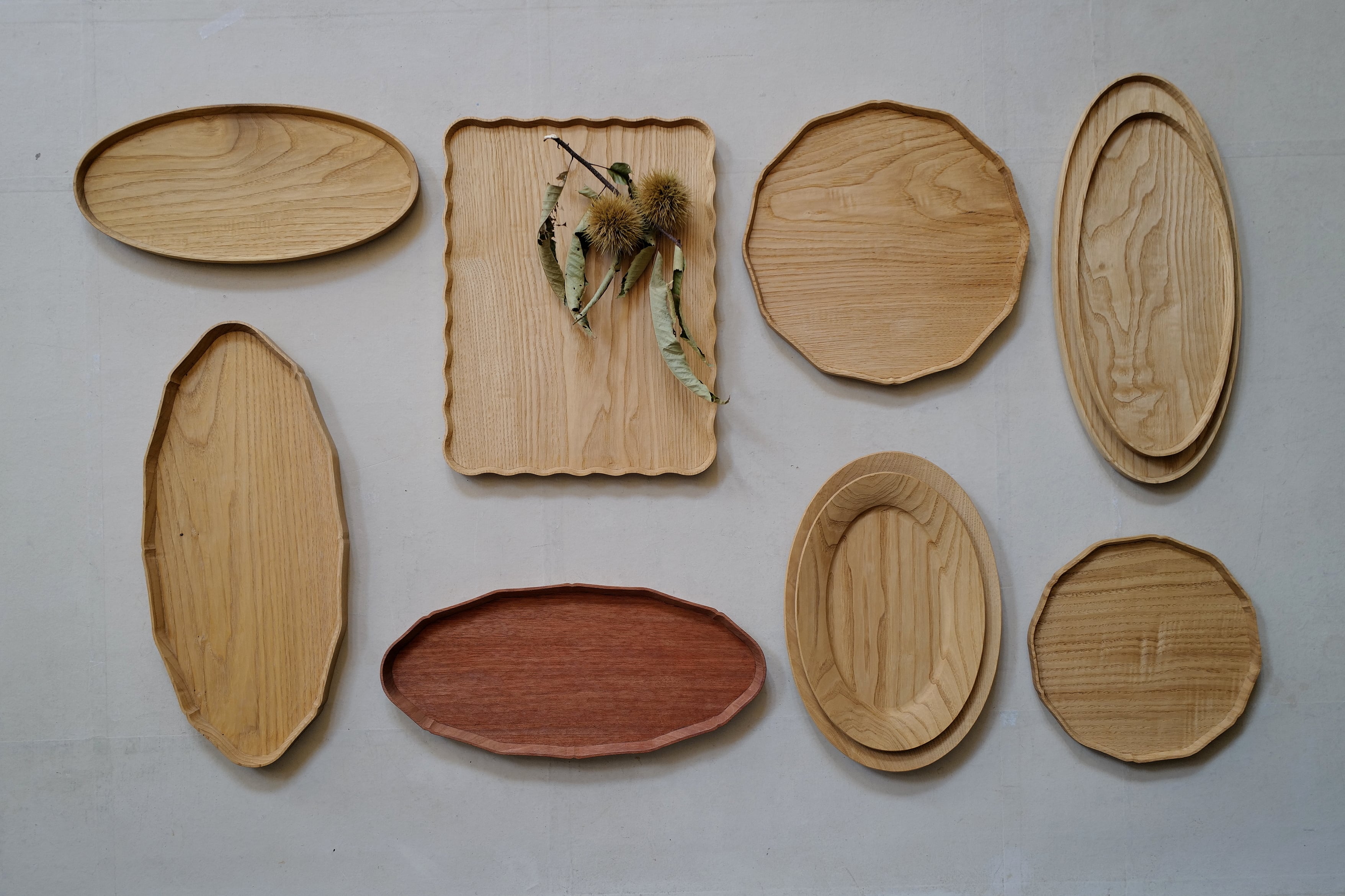 加藤良行 21.オーバル盆小 | 陶屋なづな