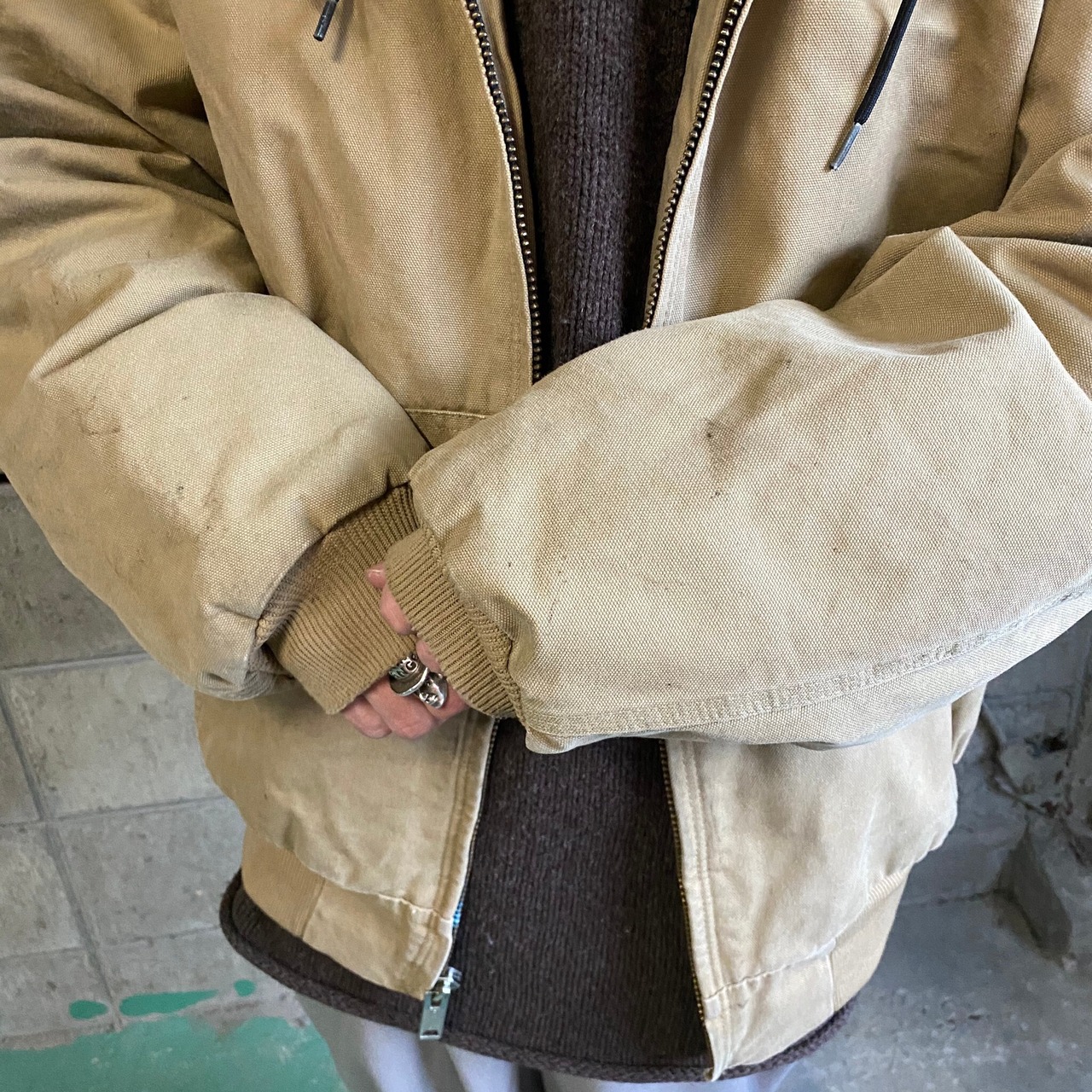 Carhartt カーハート アクティブジャケット メンズXL 古着 ダック地 