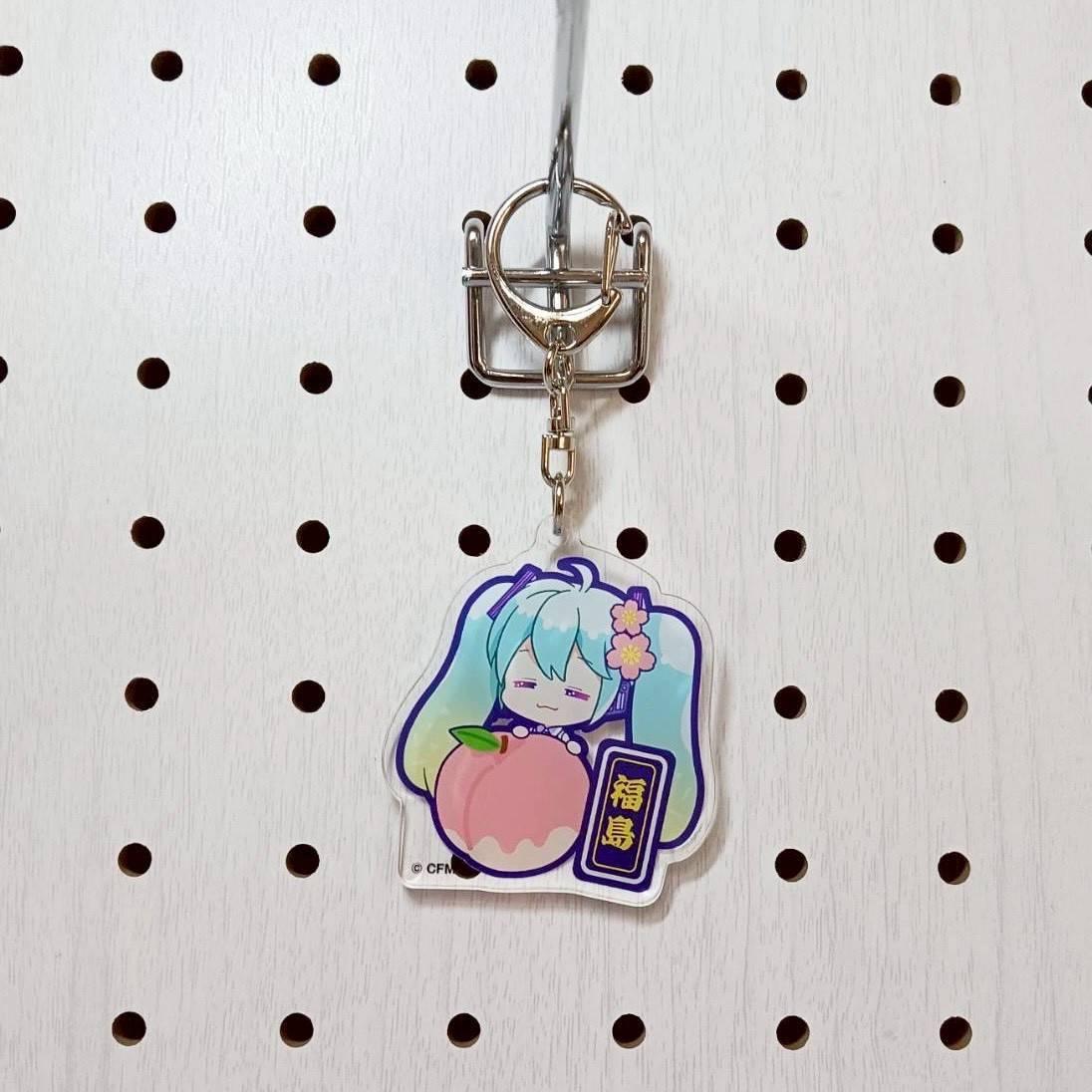 ミクのキーホルダー 初音ミク 福島桃 アクリルKH | AM☆BASE