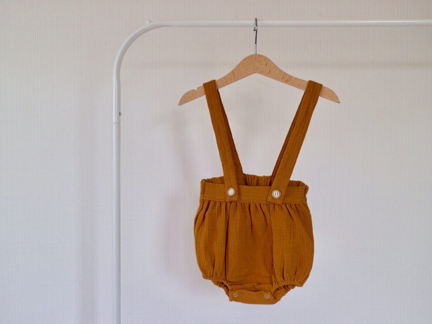 bloomers salopette《MUSTARD》　　