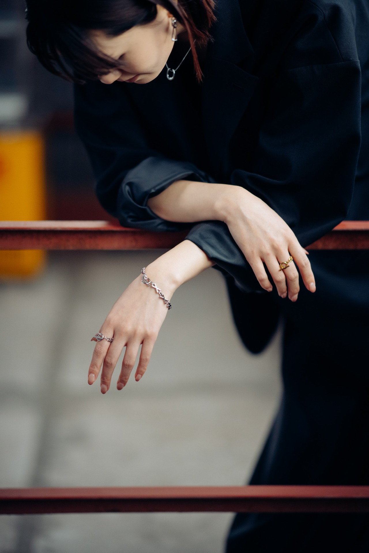 『想いの交差』 crossing chain bracelet