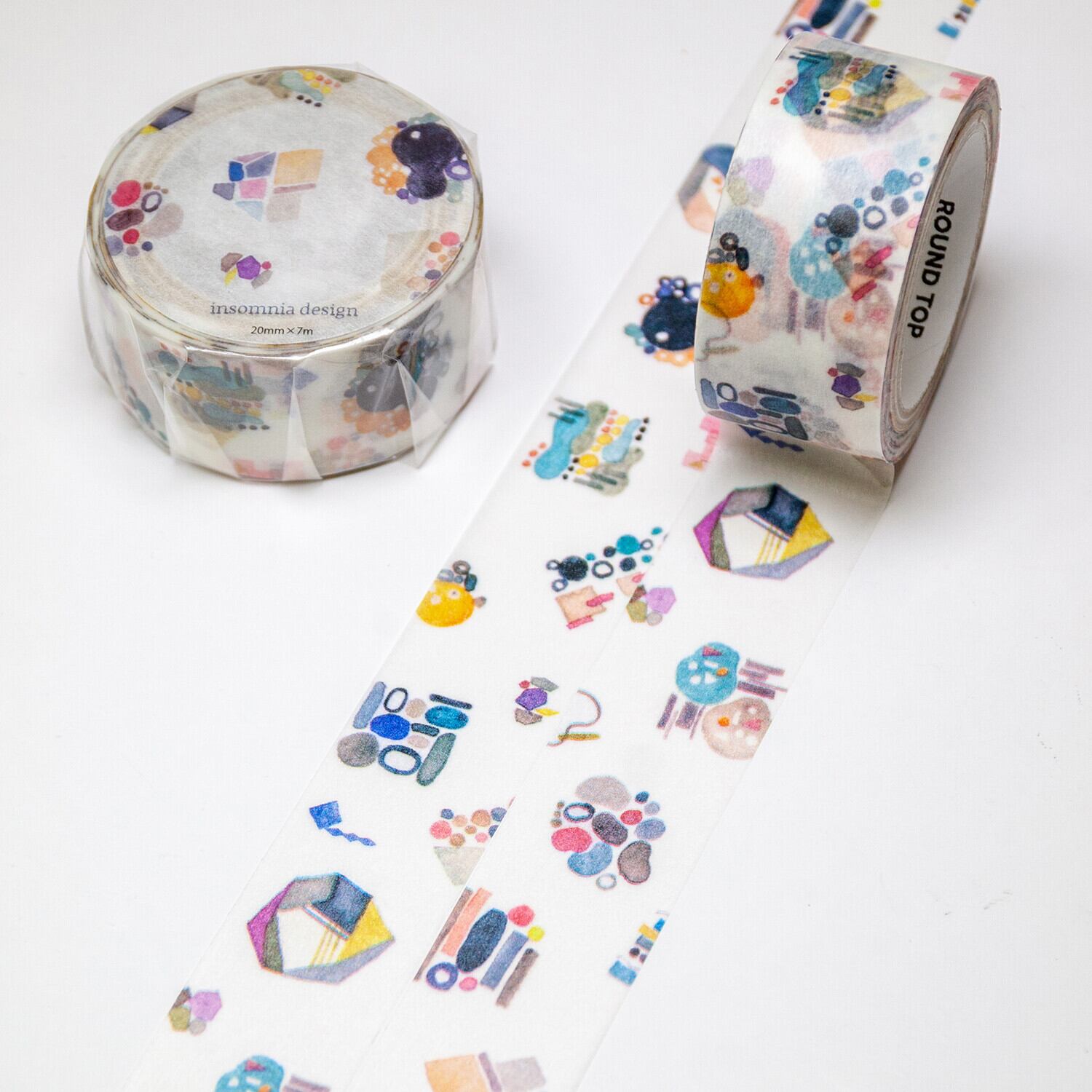 insomnia design×ラウンドトップ いろあられ ID-MK-009 20mmマステ RT02