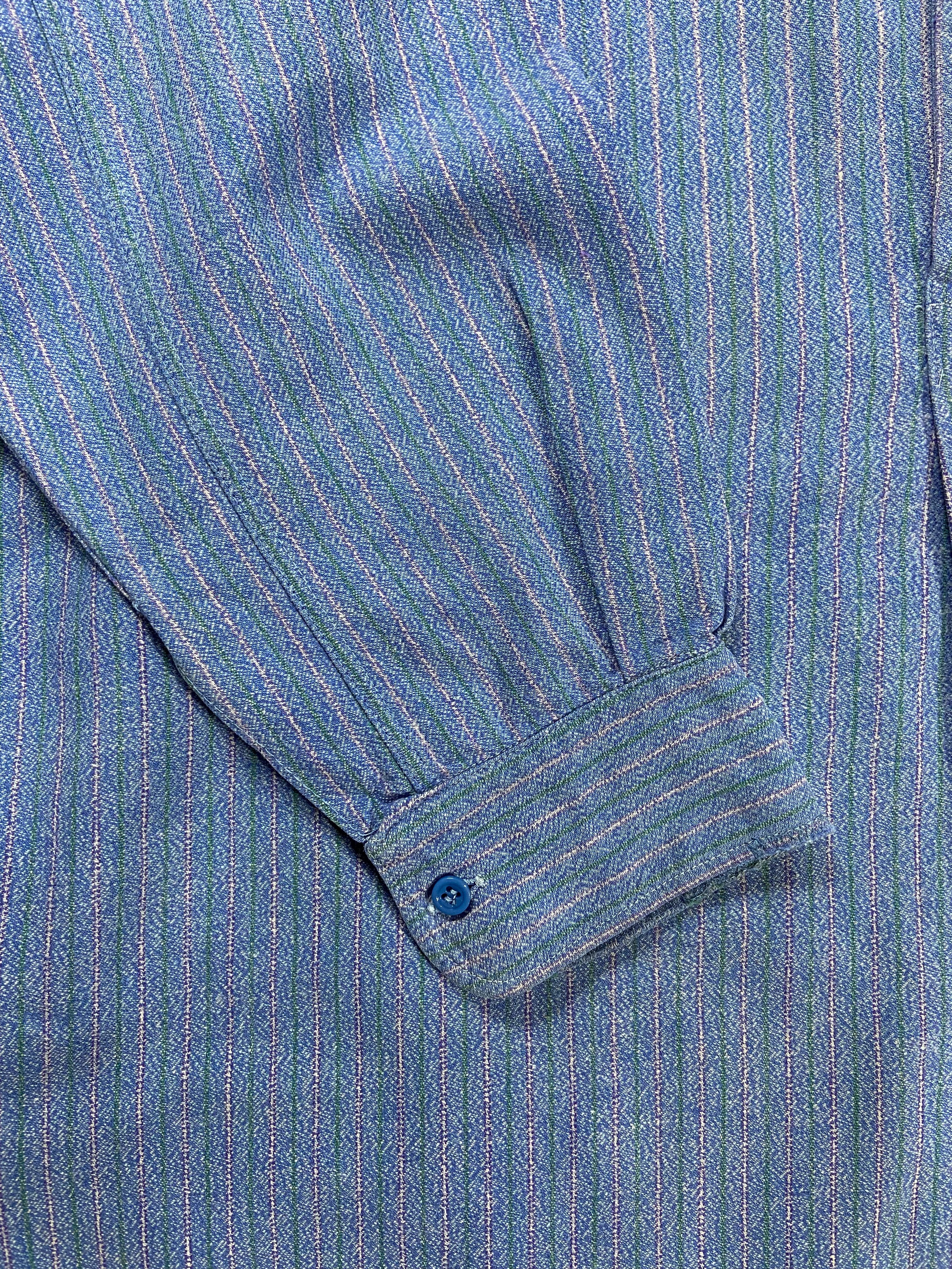 トップス 1950s- French vintage grandpa shirt 1950s- French vintage grandpa shirt