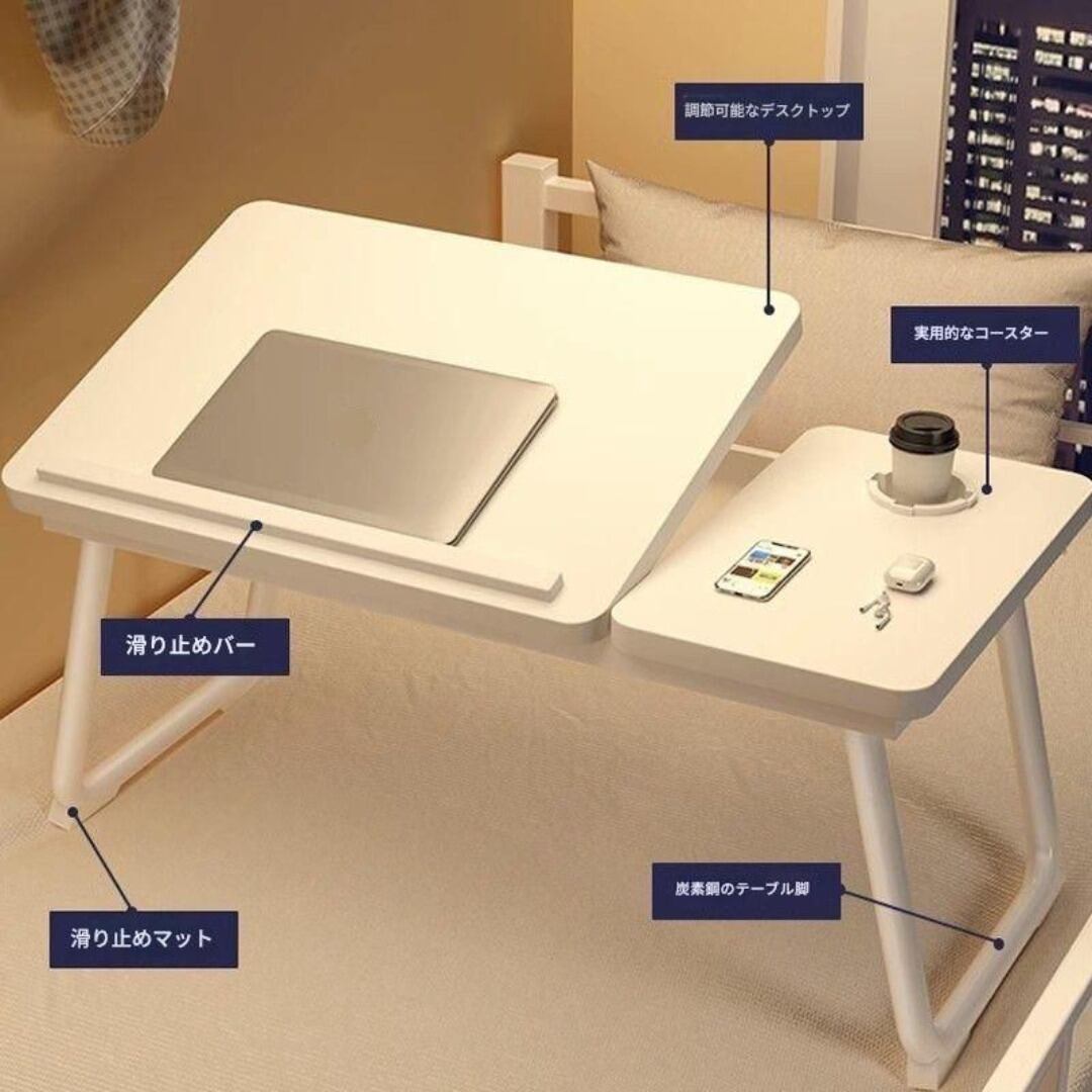 ピンク ベルベット サイドテーブル 3引き出し 新品、未使用 サイドテーブル おしゃれ 機能的 長方形 PC縦かけ 滑り止め ストッパー