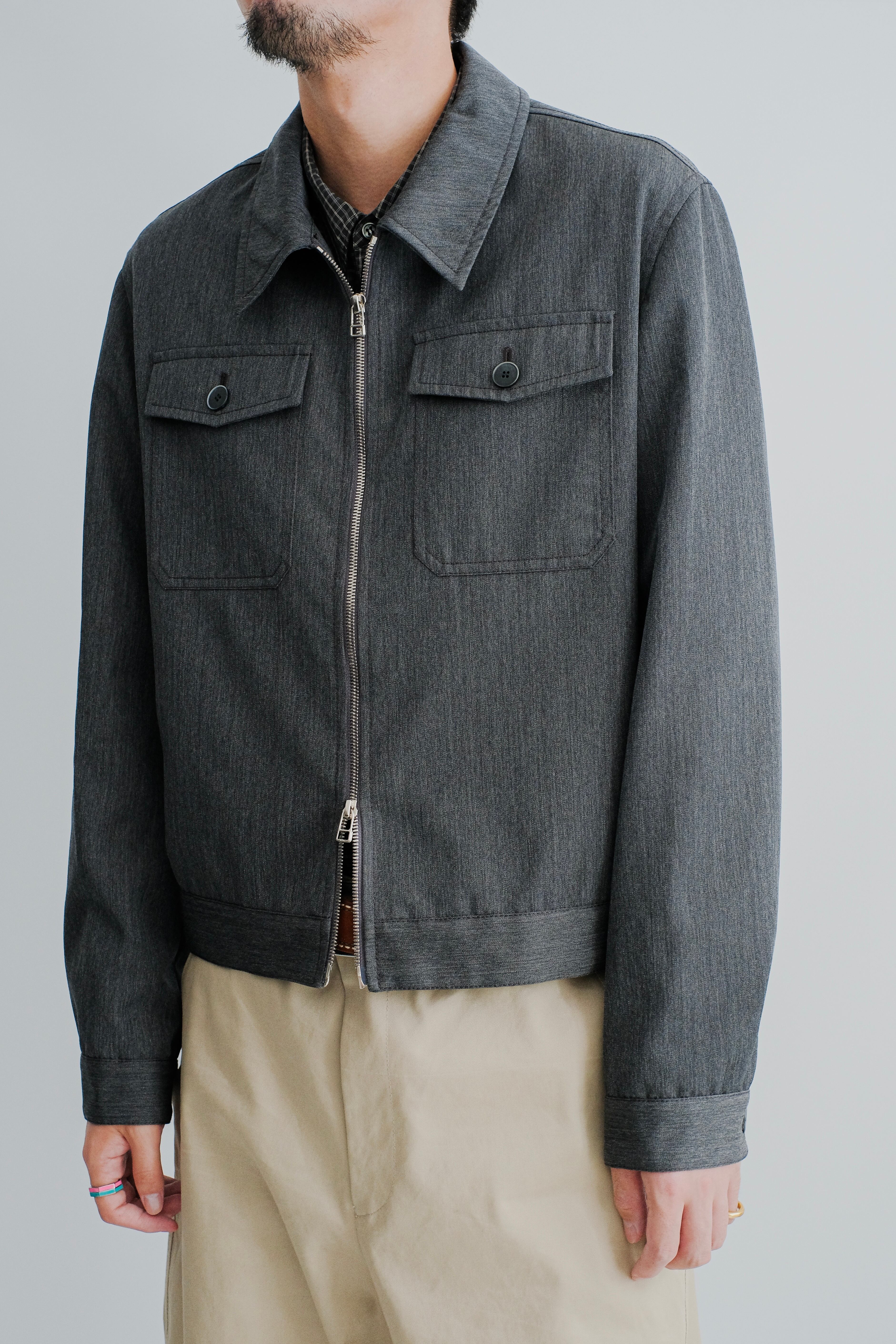 【ADAPTART】VESTIGE GABARDINE JACKET(PRE ORDER)