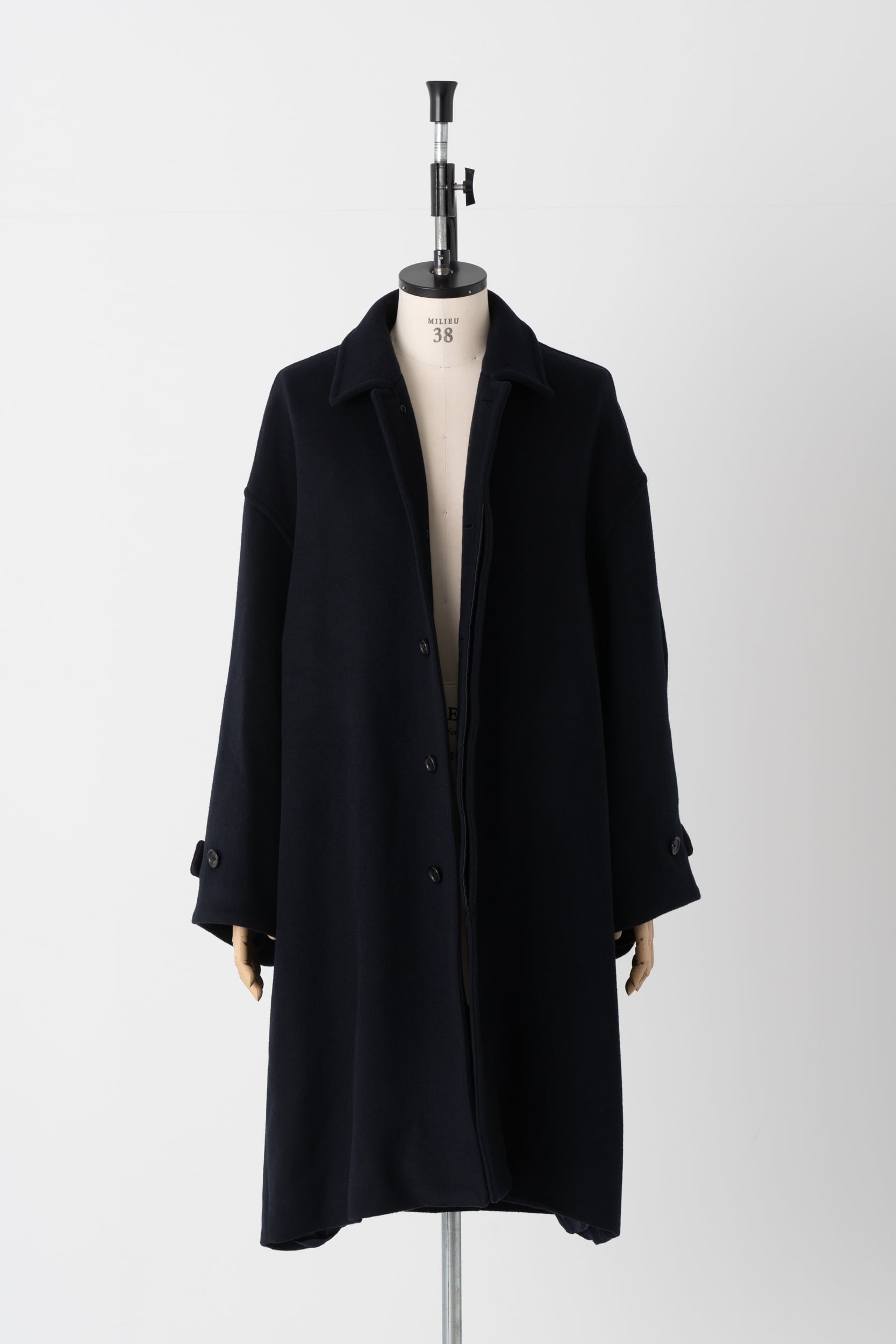 Light Melton Oversized Coat | Graphpaper(グラフペーパー Light Melton Oversized Coat | Graphpaper(グラフペーパー