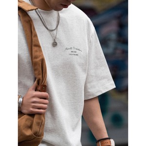 Retro print oversized t-shirt 0618