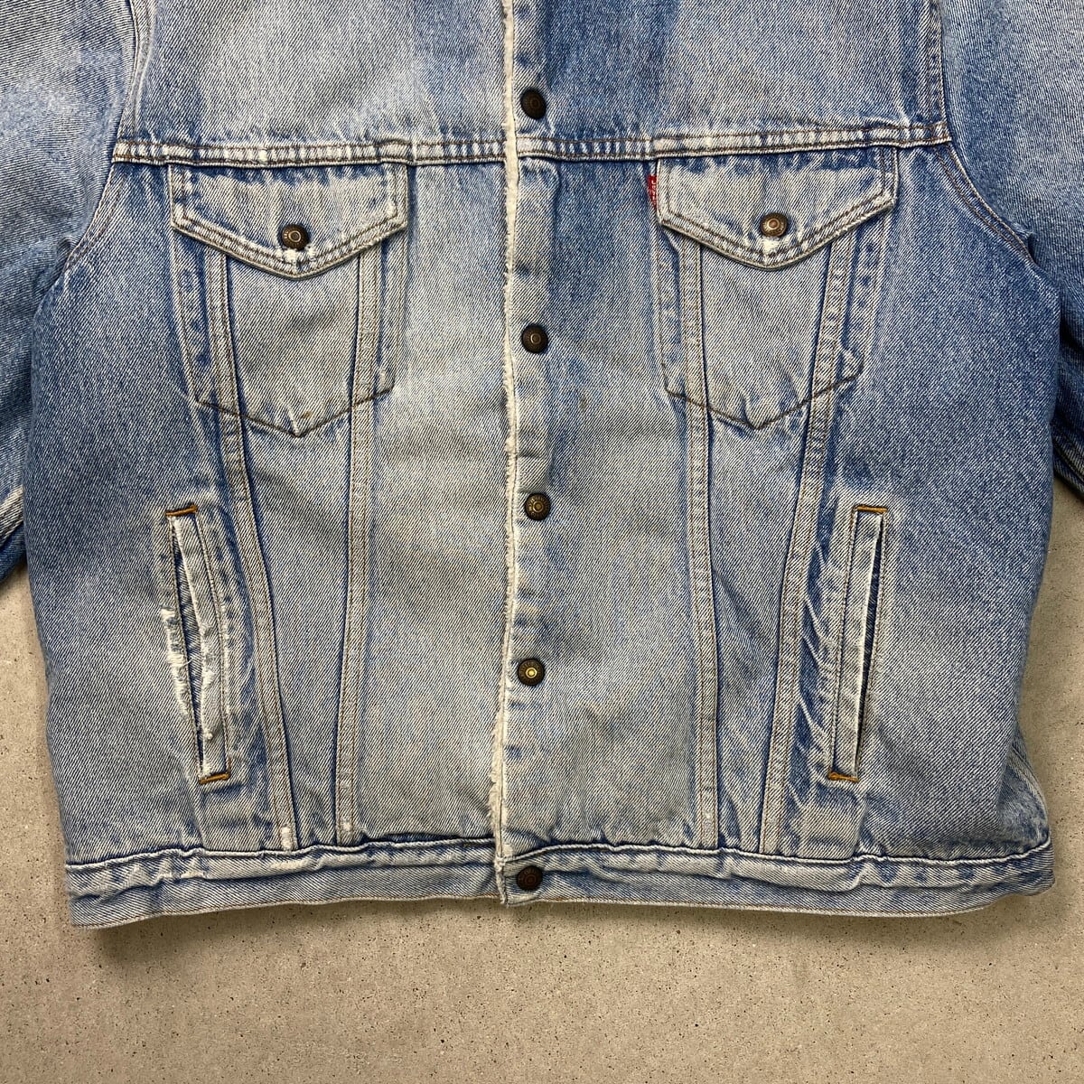 80年代 Levi's ユーロリーバイス 70608 0217 デニムボアジャケット