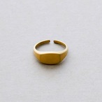 SOFT SIGNET RING (MATTE)