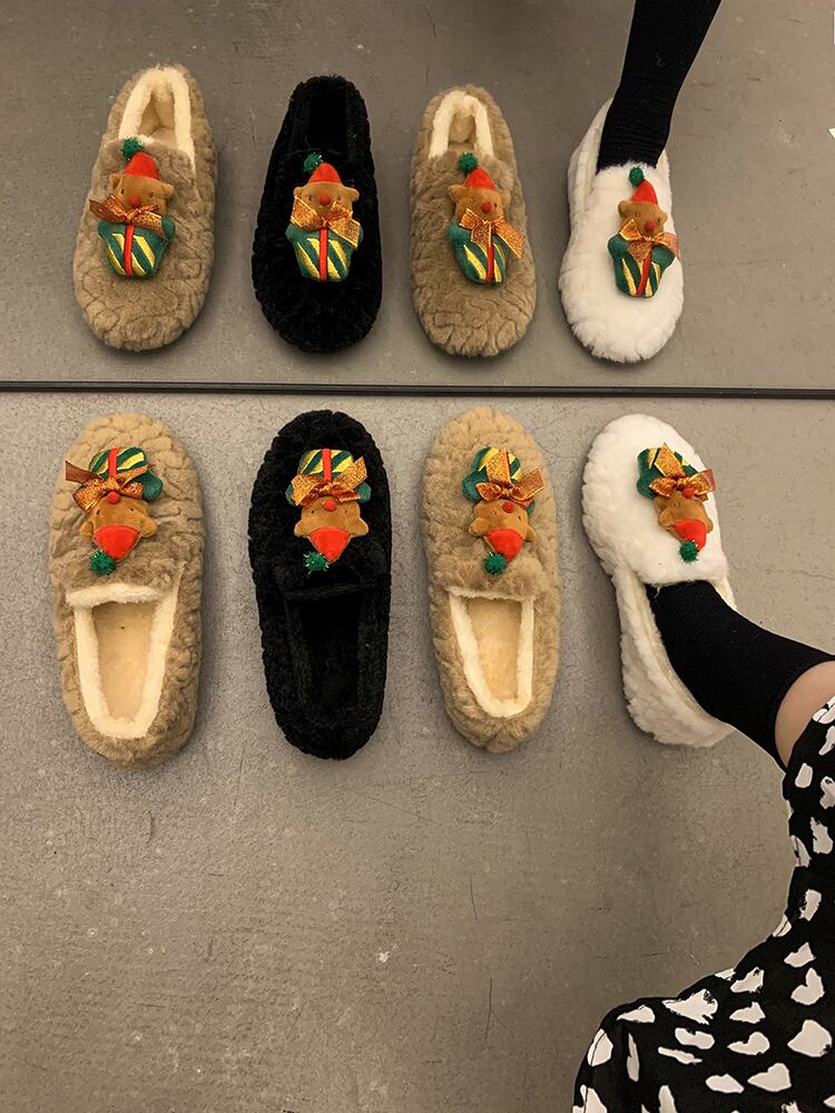 ウィンターベルベットオータム 靴 シューズ コットン 秋物 冬物 部族の婦人靴77108517519