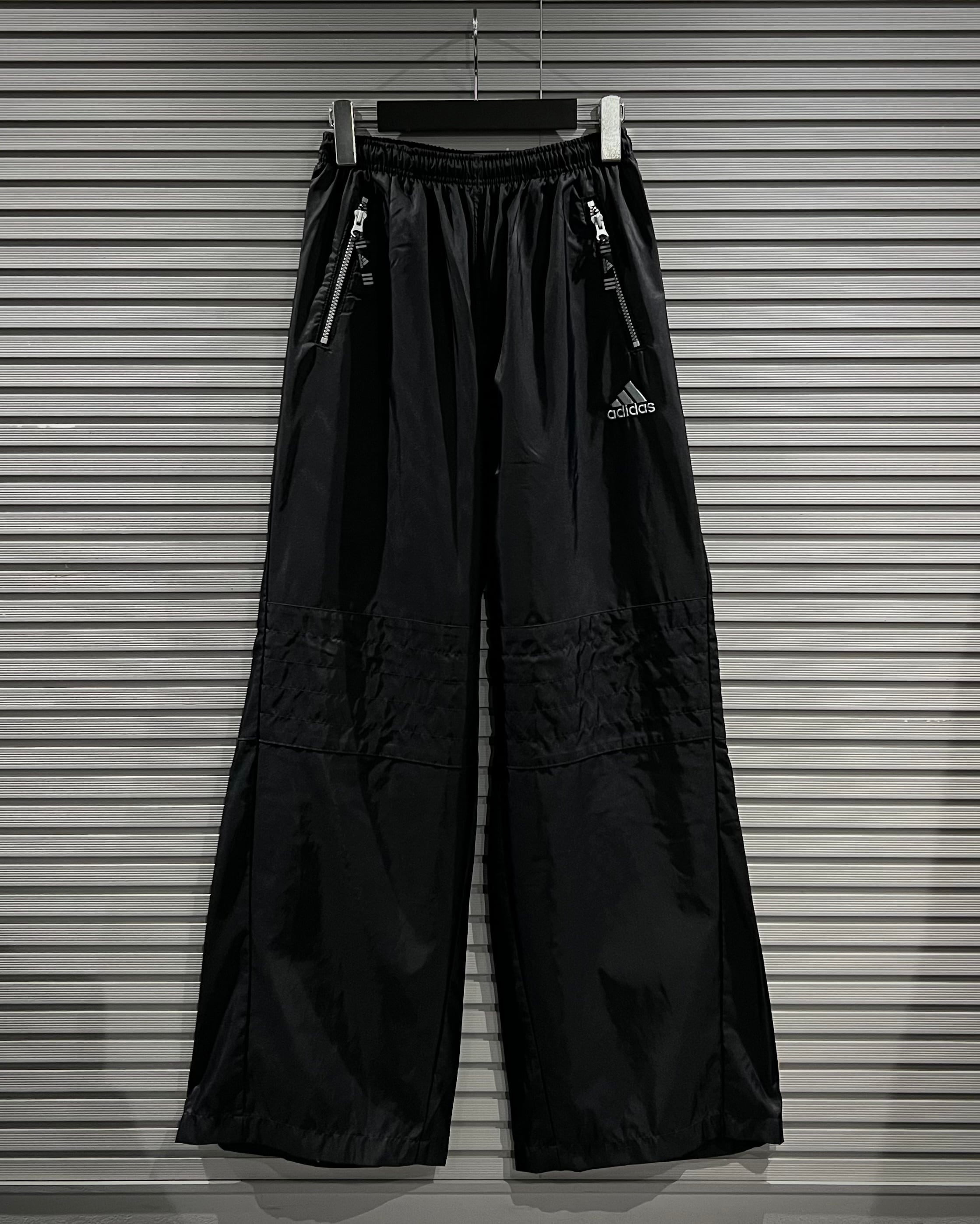 X VINTAGE】“adidas” Zip Gimmick Wide Nylon Pants | Caka(カカ